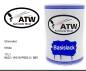 Preview: Chevrolet, White, 11U / 9422 / W010-P802-0 / 865: 500ml Lackdose, von ATW Autoteile West.
